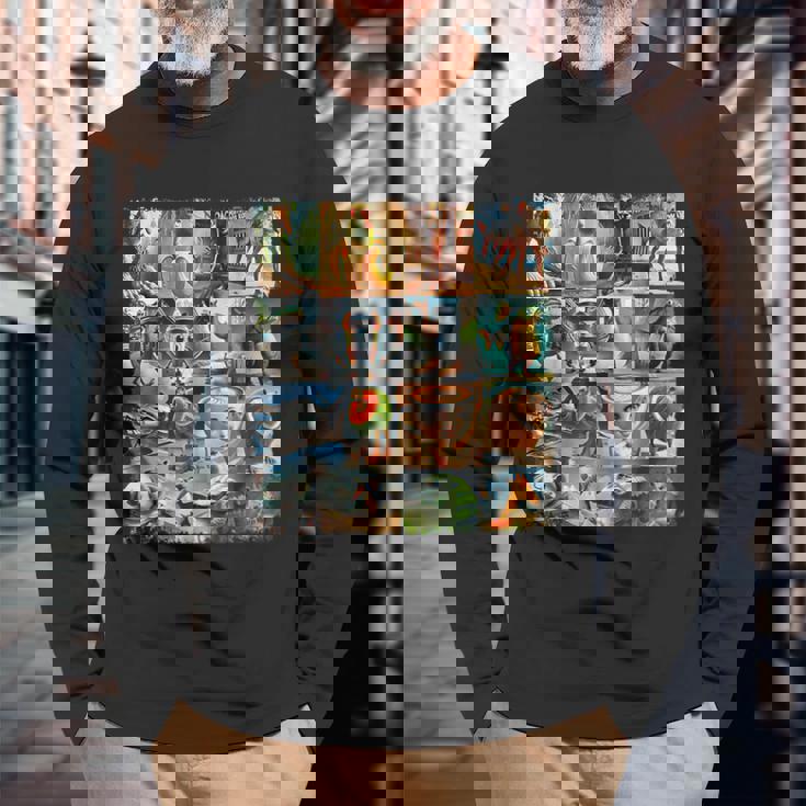 イタリアンブレイン 長袖Tシャツ 高齢者への贈り物