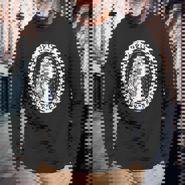 イングリッシュ・スプリンガー・スパニエル・ 長袖Tシャツ 高齢者への贈り物