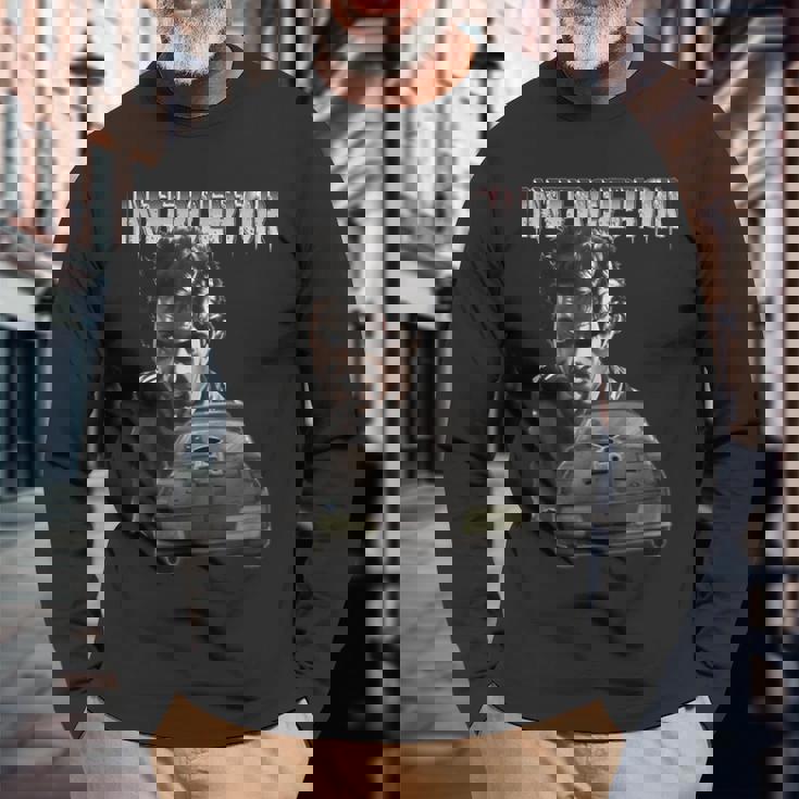 インターセプター 長袖Tシャツ 高齢者への贈り物