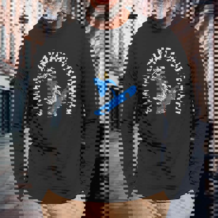 ウィキッド・カリフォルニアストリートスケーターサンタクルーズ 長袖Tシャツ 高齢者への贈り物