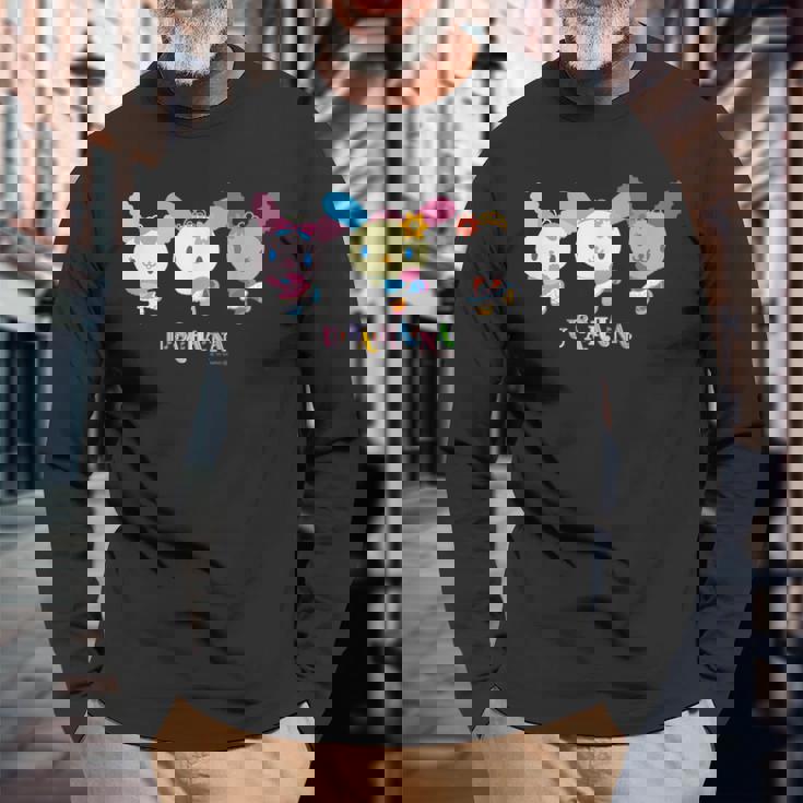 ウサハナ ダンス 長袖Tシャツ 高齢者への贈り物