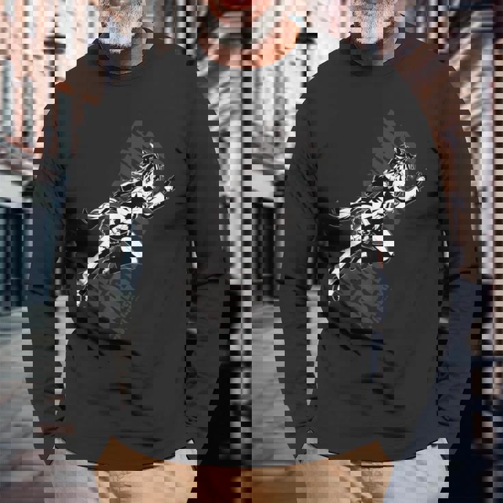 ウマ娘 プリティーダービー フジキセキ 長袖Tシャツ 高齢者への贈り物