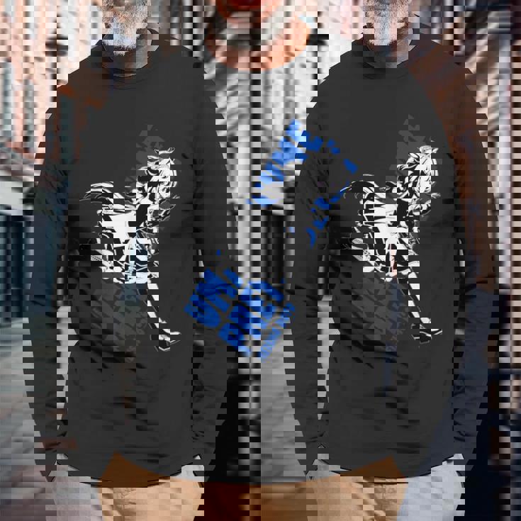 ウマ娘 プリティーダービー メイショウドトウ 長袖Tシャツ 高齢者への贈り物