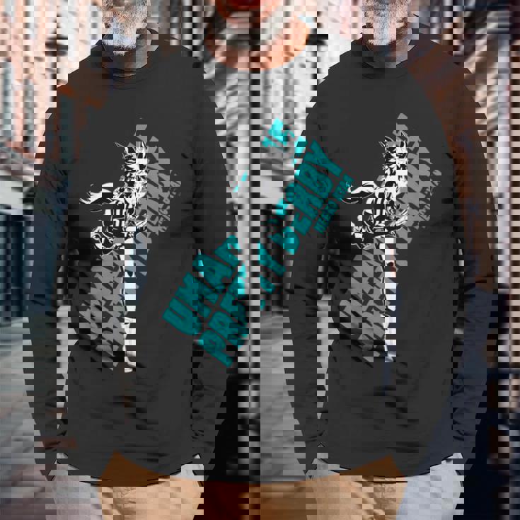 ウマ娘 プリティーダービー メジロライアン 長袖Tシャツ 高齢者への贈り物