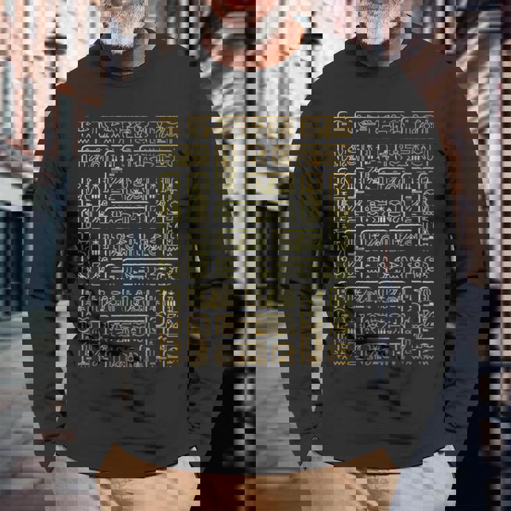 エジプトの象形文字tシャツ-古代エジプト 長袖Tシャツ 高齢者への贈り物