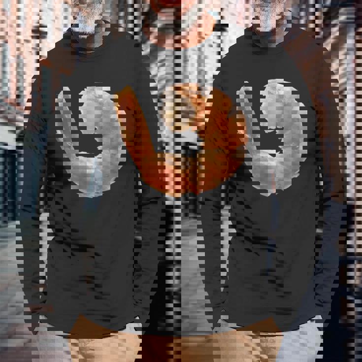 エビシーフード 長袖Tシャツ 高齢者への贈り物