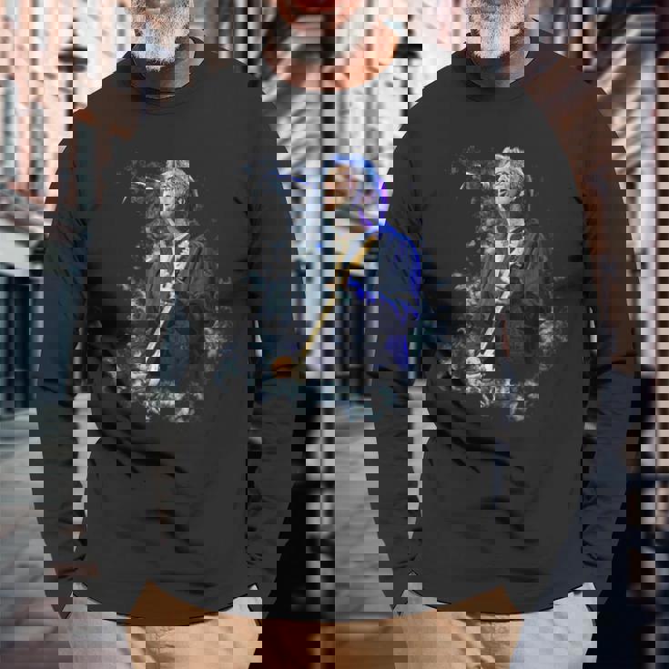 エリック・クラプトン アット ポール・ジョーンズ チャリティーコンサート 2018 長袖Tシャツ 高齢者への贈り物