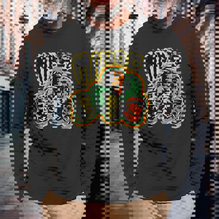 エルセイバーデマンゴーサルサデュラデベネズエラ 長袖Tシャツ 高齢者への贈り物