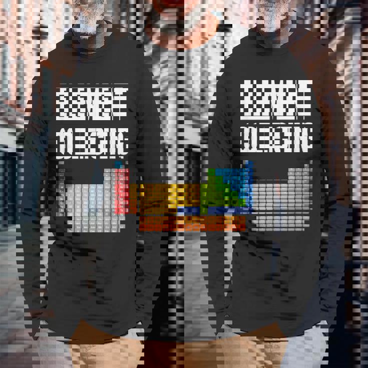 エレメント収集。 長袖Tシャツ 高齢者への贈り物