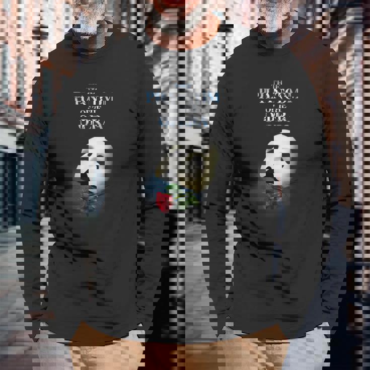 オペラ座の怪人 ロゴ 長袖Tシャツ 高齢者への贈り物