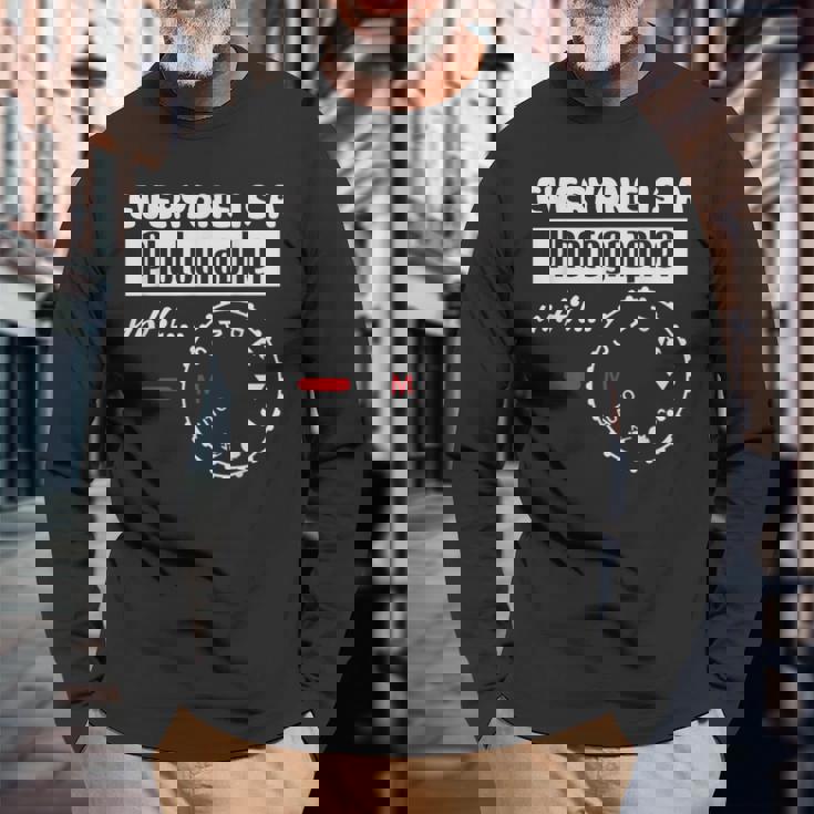 カメラカメラマン 写真家 長袖Tシャツ 高齢者への贈り物