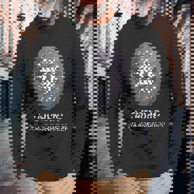 カルダノcardano暗号通貨 月へto The Moon 分散型金融 Defi ブロックチェーン 長袖Tシャツ 高齢者への贈り物