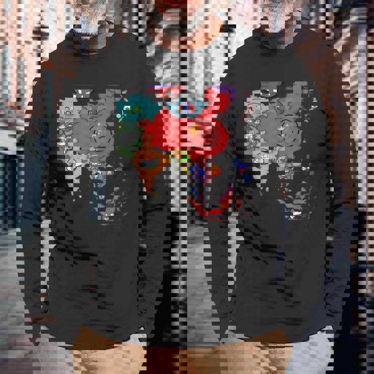 カントリーボール アジア 長袖Tシャツ 高齢者への贈り物