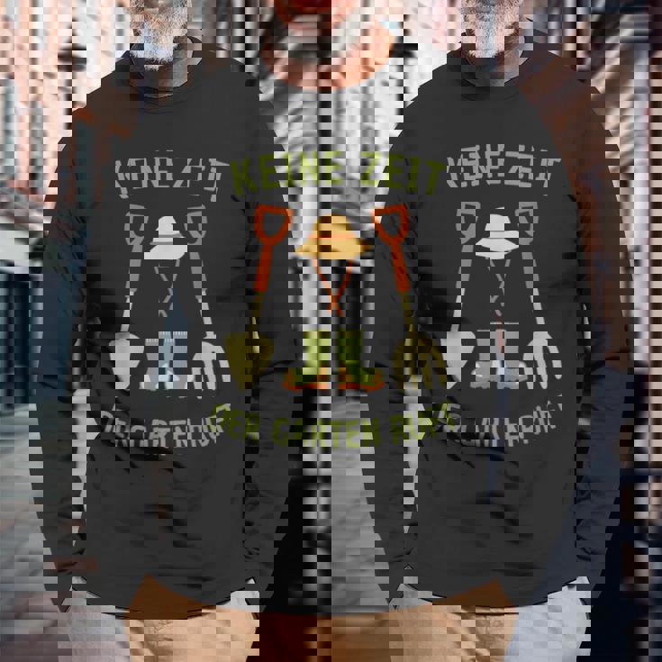 ガーデナー、ネイチャープランツ、ガーデナー、ネイチャープランツ 長袖Tシャツ 高齢者への贈り物