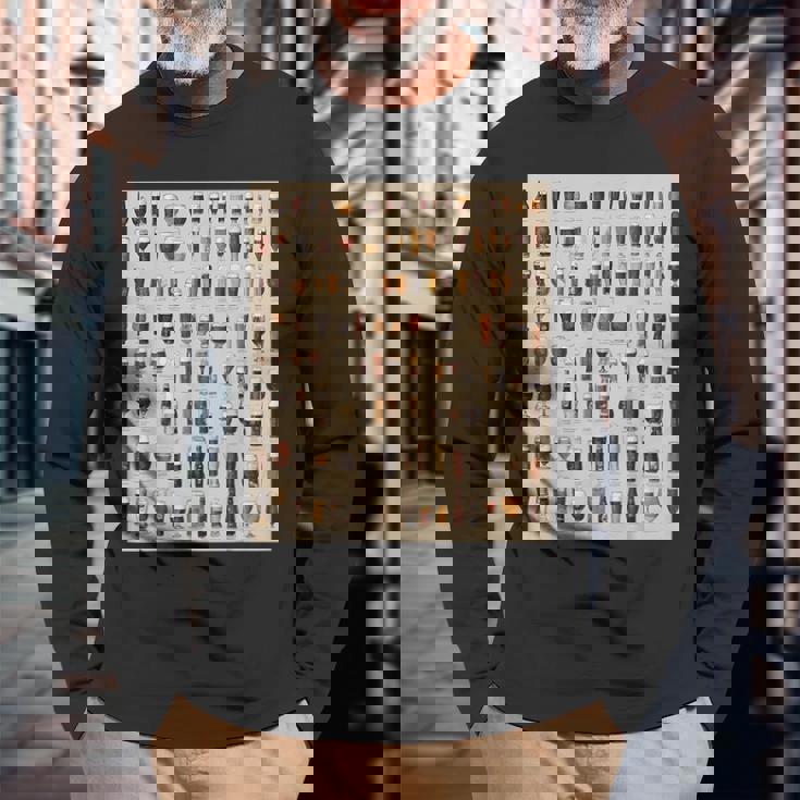 クラフトビールコレクション アーティスト 長袖Tシャツ 高齢者への贈り物