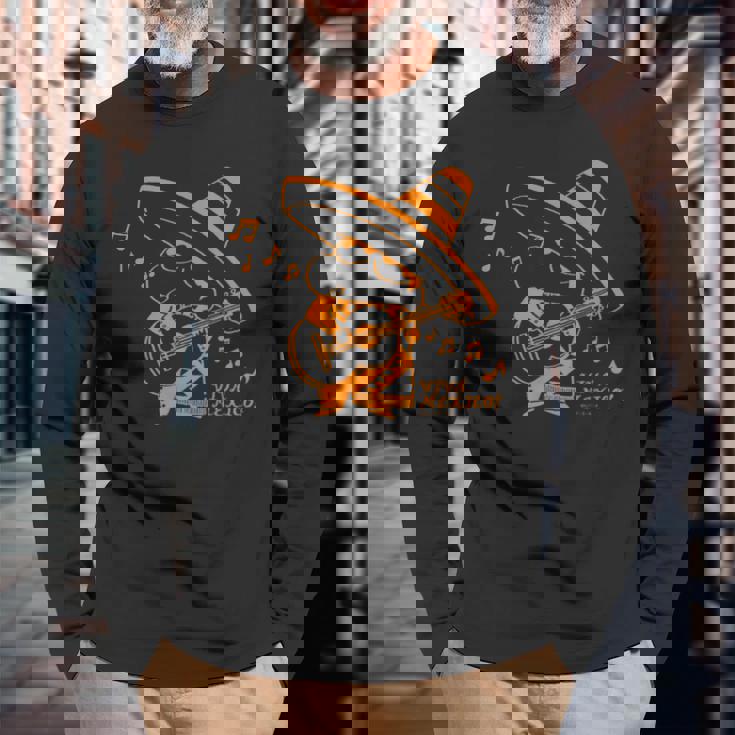 クレヨンしんちゃん Viva メキシコ 長袖Tシャツ 高齢者への贈り物