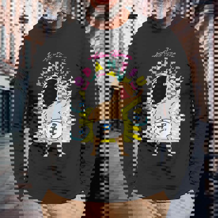 クレヨンしんちゃん じまんのおパンツ 長袖Tシャツ 高齢者への贈り物