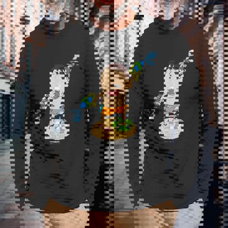 クレヨンしんちゃん カスカベ防衛隊！ウォーター！ ボーちゃん 長袖Tシャツ 高齢者への贈り物