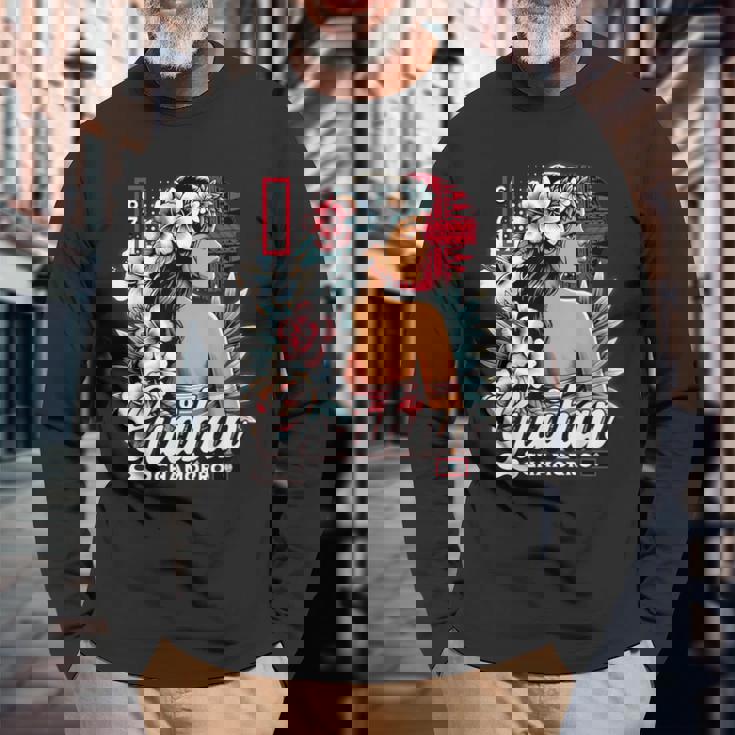 グアム チャモロ グアハン 671 グアム 長袖Tシャツ 高齢者への贈り物