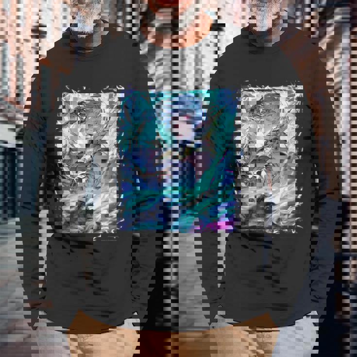 グランブルーファンタジーヴァーサス -ライジング- グリームニル（2） 長袖Tシャツ 高齢者への贈り物