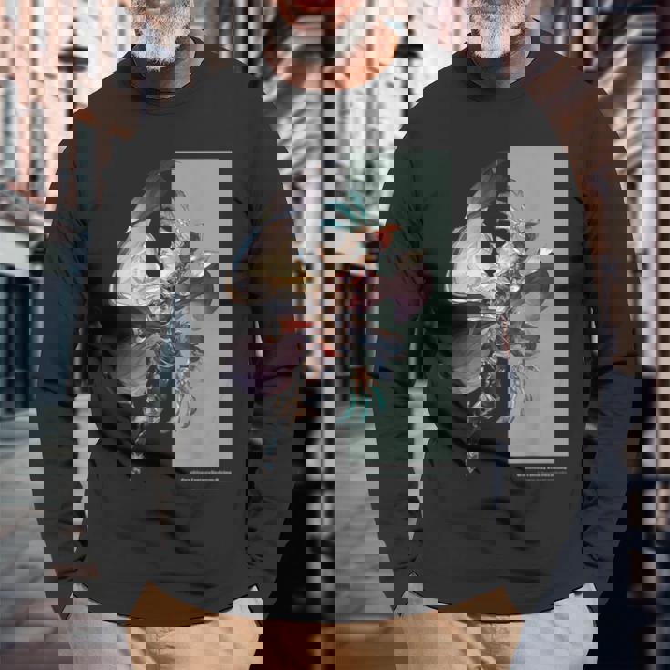 グランブルーファンタジーヴァーサス -ライジング- シス 長袖Tシャツ 高齢者への贈り物