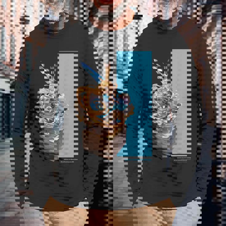 グランブルーファンタジーヴァーサス -ライジング- シャルロッテ 長袖Tシャツ 高齢者への贈り物