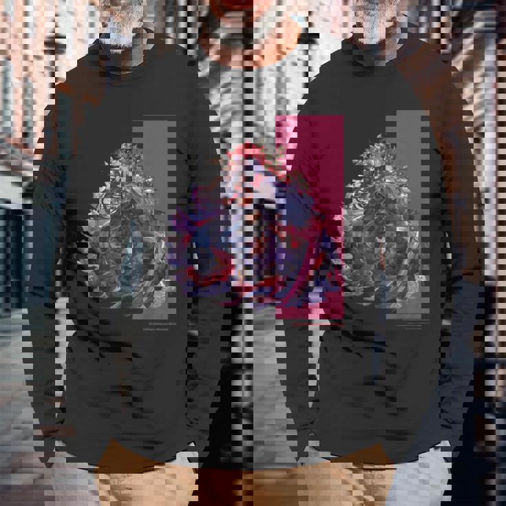 グランブルーファンタジーヴァーサス -ライジング- ニーア 長袖Tシャツ 高齢者への贈り物