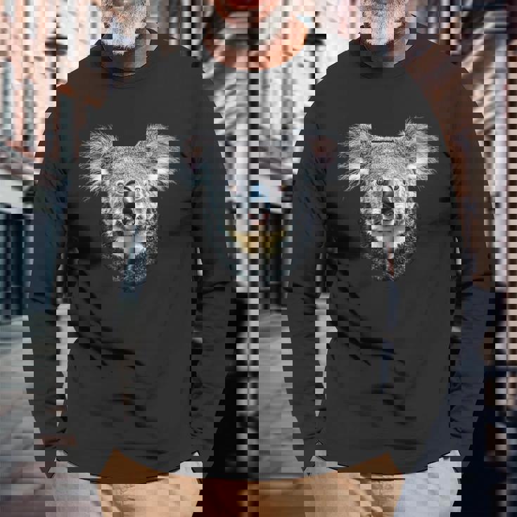 コアラベア オーストラリア コアラベア かわいいコアラベア 長袖Tシャツ 高齢者への贈り物