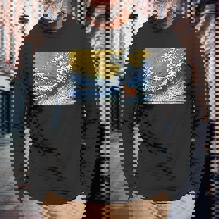 コーギーママ 犬がすき 犬好き わんちゃん好き 犬 犬飼い 犬愛好家 おもしろ 可愛い わんこ わんちゃん コーギー 長袖Tシャツ 高齢者への贈り物