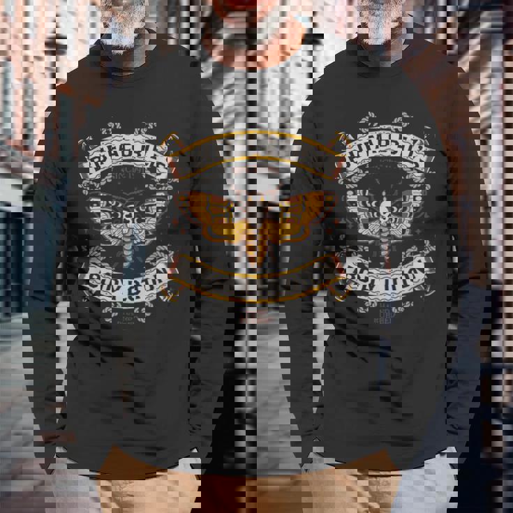 ゴス ボディローション デスヘッドモス ヴィンテージタトゥー 長袖Tシャツ 高齢者への贈り物