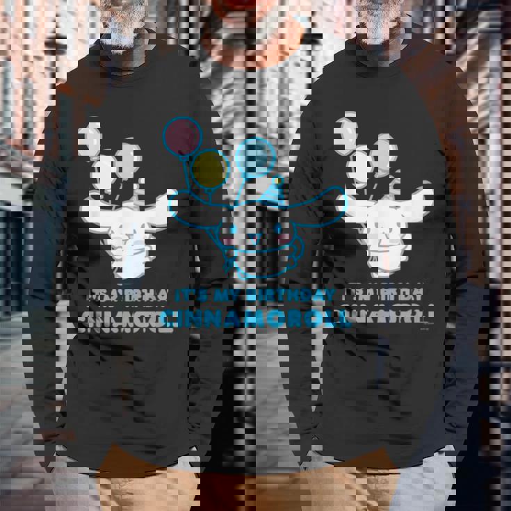 シナモロール It's My Birthday 長袖Tシャツ 高齢者への贈り物