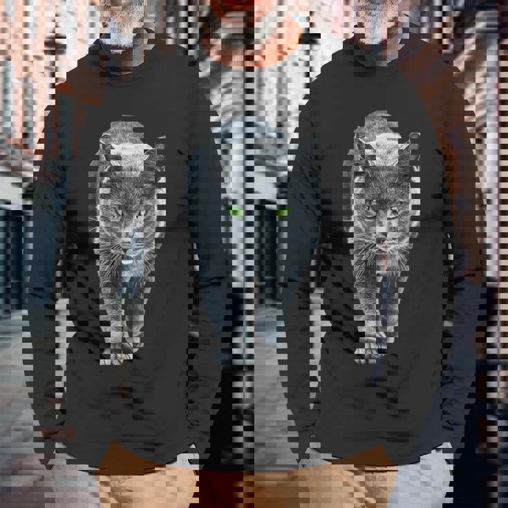 シャルトリュー 長袖Tシャツ 高齢者への贈り物