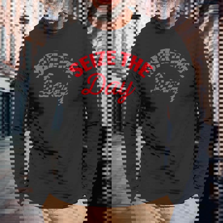 シーズ・ザ・デイ・アパレル 長袖Tシャツ 高齢者への贈り物