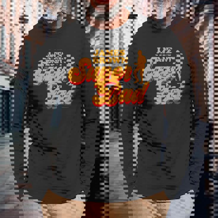 ジェームズ・ブラウン スーパーバッド 長袖Tシャツ 高齢者への贈り物