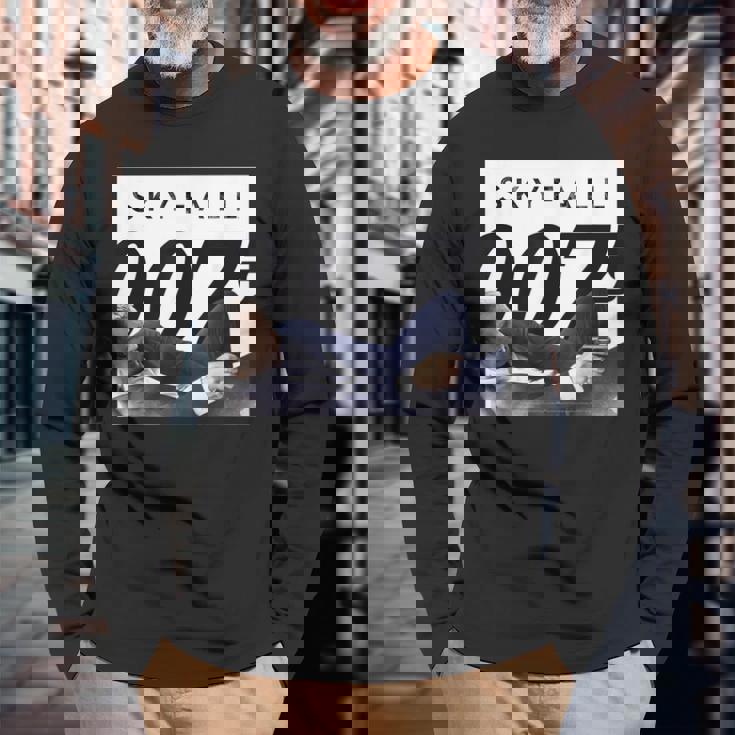 ジェームズ・ボンド 007 スカイフォール 長袖Tシャツ 高齢者への贈り物