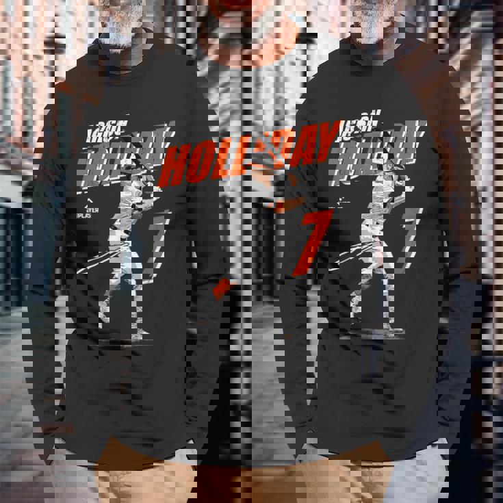 ジャクソン・ホリデー 長袖Tシャツ 高齢者への贈り物