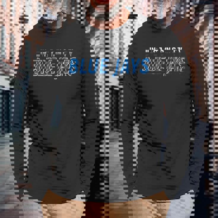 ジャンクションシティ・カンザス・ジャンクション・シティ・ブルージェイズ 長袖Tシャツ 高齢者への贈り物