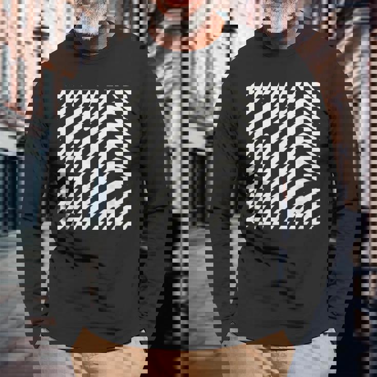 ジャングル ゼブラ柄 ゼブラ コスチューム カーニバル イリュージョン ゼブラ 長袖Tシャツ 高齢者への贈り物