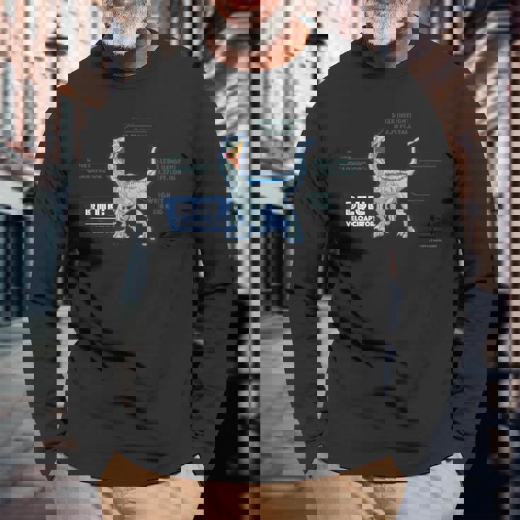 ジュラシック・ワールド Blueize 長袖Tシャツ 高齢者への贈り物