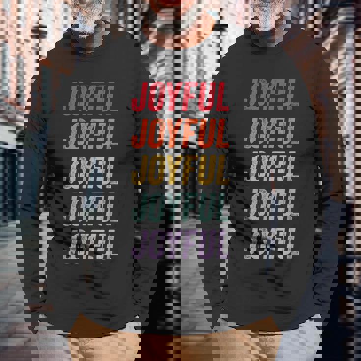 ジョイフル 長袖Tシャツ 高齢者への贈り物