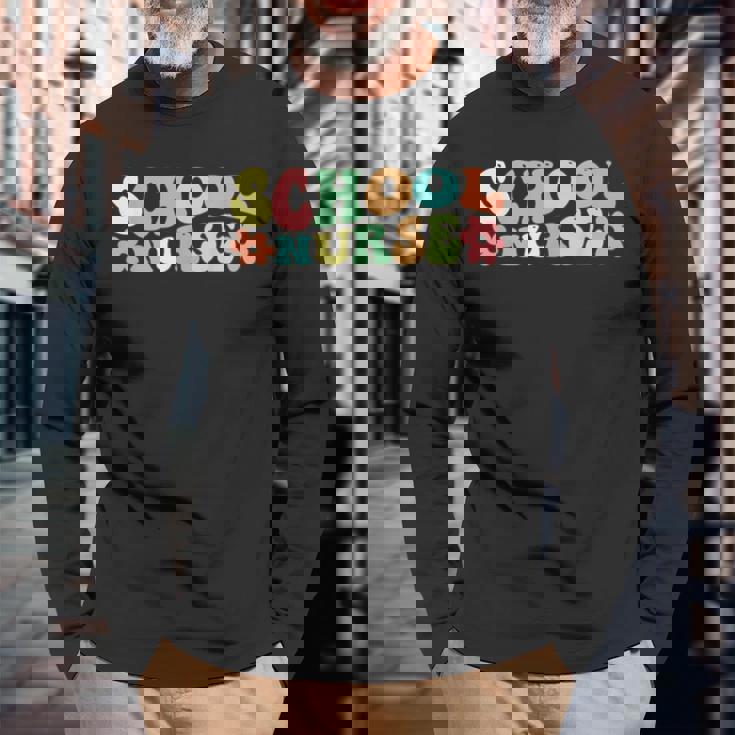 スクールナース 長袖Tシャツ 高齢者への贈り物