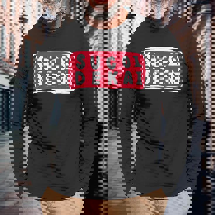 スゴイデカイ 長袖Tシャツ 高齢者への贈り物