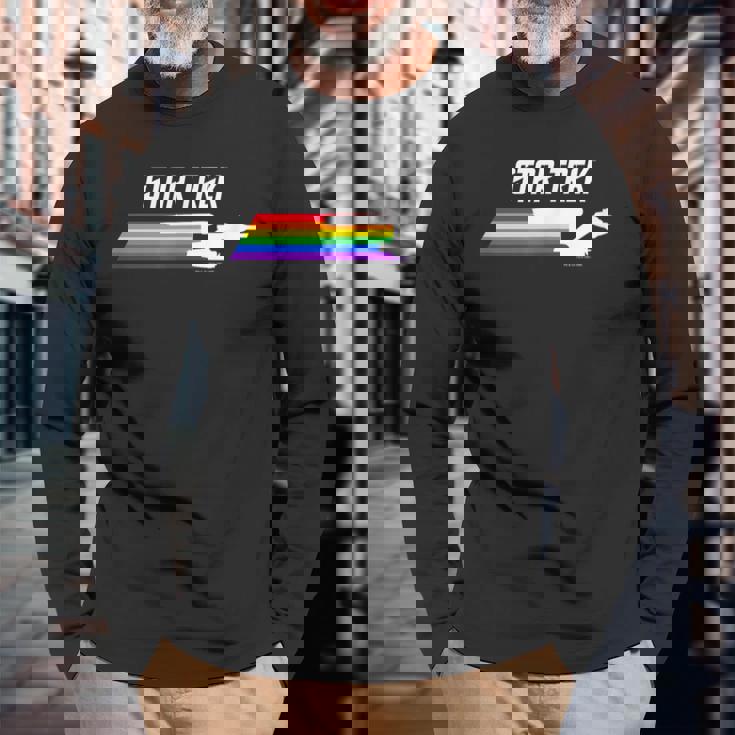 スタートレック オリジナルシリーズ プライド エンタープライズ 長袖Tシャツ 高齢者への贈り物