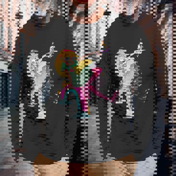 スターバタフライ対悪の力 長袖Tシャツ 高齢者への贈り物