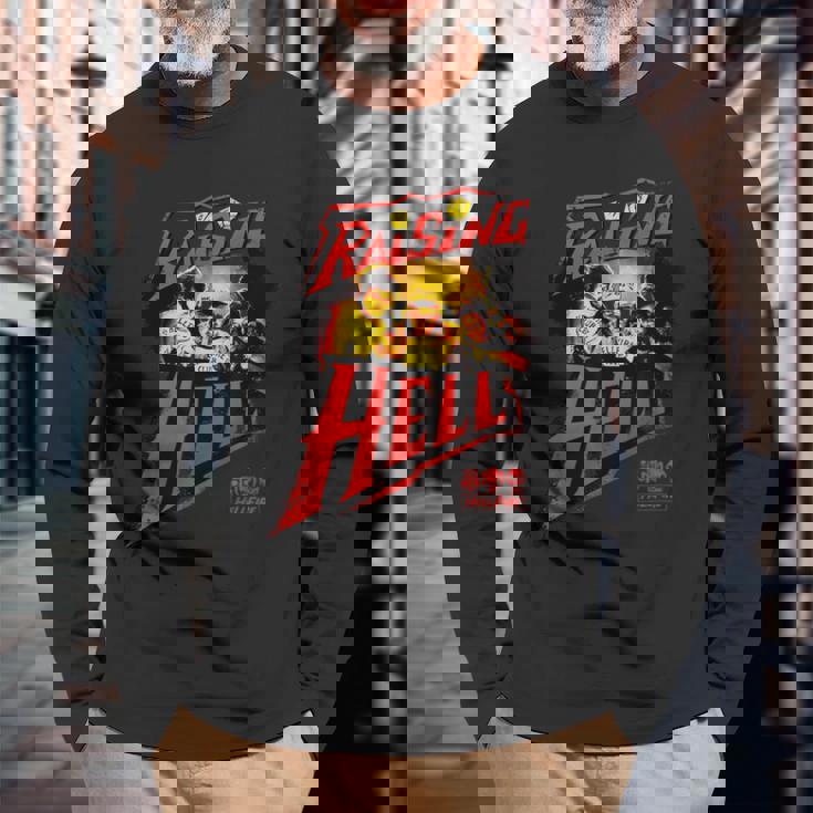 ストレンジャー・シングス ヘルファイア クラブ レトロ アドベンチャー グループ レトロ Tv 長袖Tシャツ 高齢者への贈り物