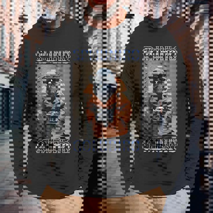 スピジュニロ・ゴルビロ-イタリアン・ブレインロット・ミーム 長袖Tシャツ 高齢者への贈り物