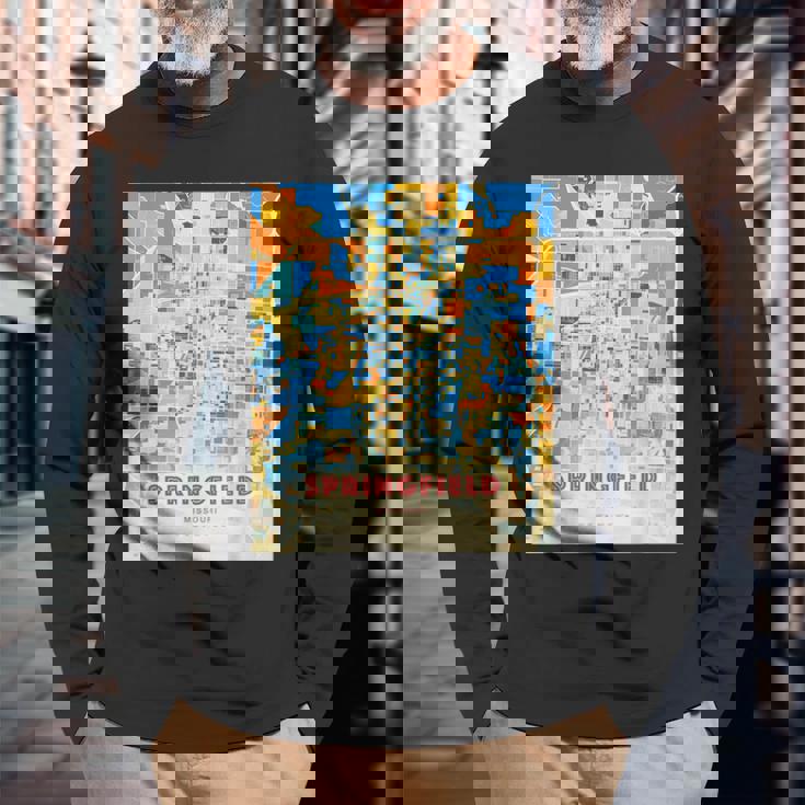 スプリングフィールド ミズーリ 長袖Tシャツ 高齢者への贈り物