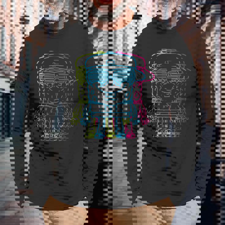 スポンジボブ スクエアパンツ スポンジボブ キャラクター 3D 長袖Tシャツ 高齢者への贈り物