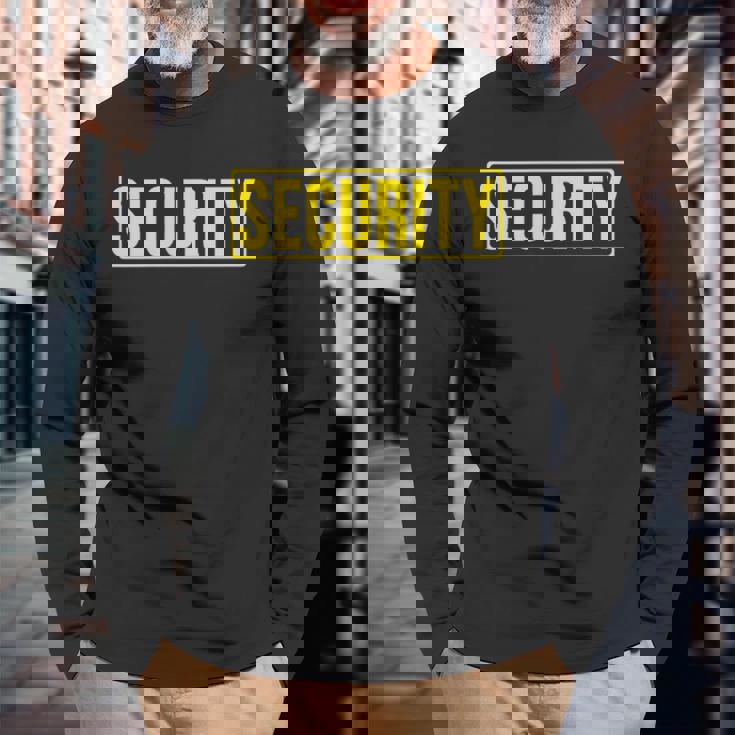 セキュリティ イベント スタッフ紛失防止ガード 保護 長袖Tシャツ 高齢者への贈り物