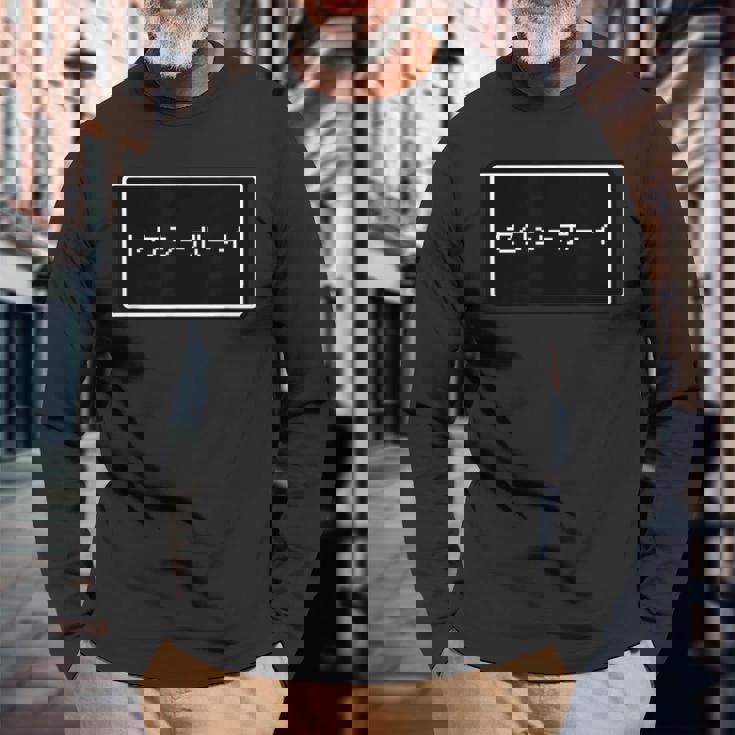 セクシーボーイ【性格】Rpg パロディ【Gamers ゲーマーズ】ウィンドウ ゲーム レトロ ドット 文字 面白い 長袖Tシャツ 高齢者への贈り物